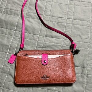 Coach Purse with Wallet Insert
